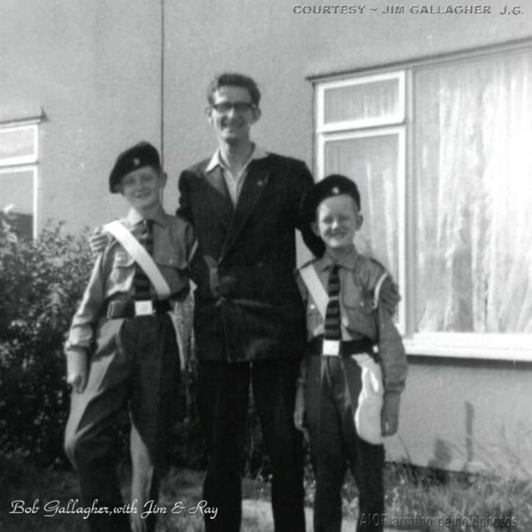 Bob Gallagher,sons Jim & Ray,Milton Grove.